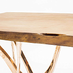 Обеденный стол прямоугольный с фигурными ножками G-table варинант исполнения - 1 | Loft Concept в Кирове