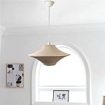 Подвесной вязаный бежевый светильник «Звезда Востока 01» варинант исполнения - 4 | Loft Concept в Кирове