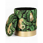 Пуф Leopards in the ferns варинант исполнения - 2 | Loft Concept в Кирове