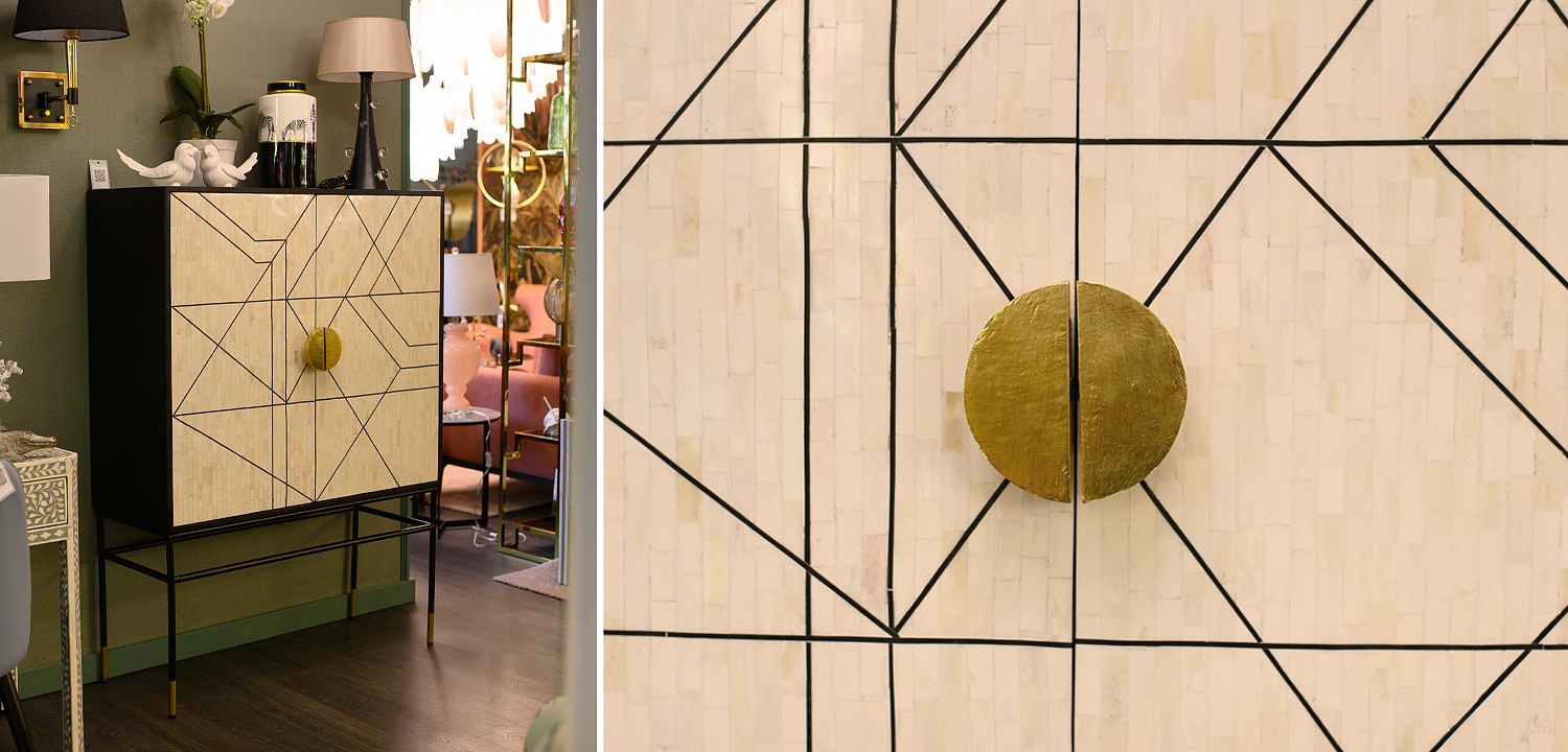 Буфет Bone Inlay Geometry - Loft-Concept в Кирове