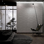 Гипсовая 3D панель с принтографией PM-33 варинант исполнения - 1 | Loft Concept в Кирове