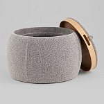 Пуф-трансформер Люкке с крышкой серый варинант исполнения - 5 | Loft Concept в Кирове