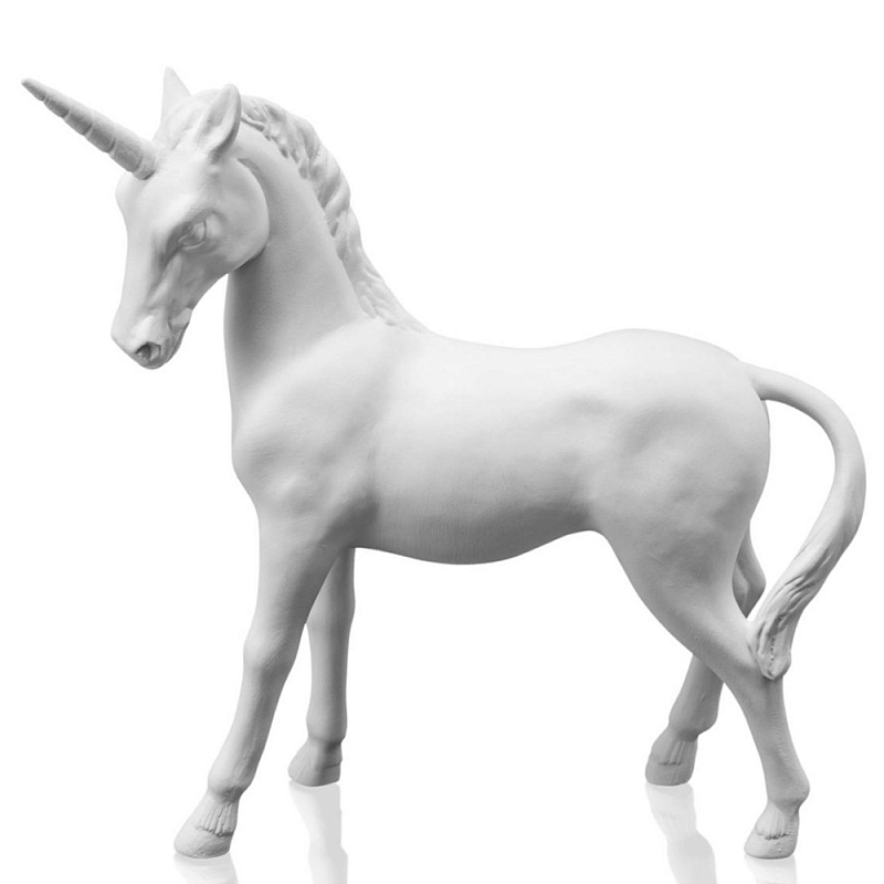 Статуэтка Unicorn Bisc. Белый Статуэтка Unicorn Bisc. Белый в Кирове | Loft Concept