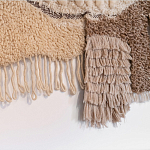 Тканый вручную монументальный настенный гобелен Earth Flow варинант исполнения - 3 | Loft Concept в Кирове