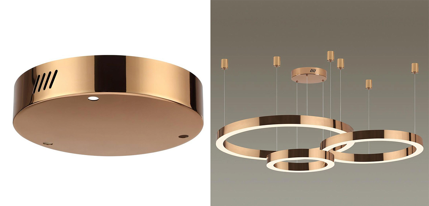 Основание для светильника Ring Horizontal Bronze 20 Основание для светильника Ring Horizontal Bronze 20 - Loft-Concept в Кирове