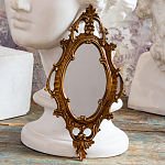 Зеркало настенное в ажурной раме бронзового цвета Classic Ornament Mirror варинант исполнения - 3 | Loft Concept в Кирове