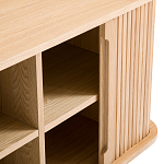 Длинный низкий буфет с 2-мя раздвижными дверцами Toinette Light Cupboard варинант исполнения - 5 | Loft Concept в Кирове