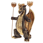 Подсвечник Дракон Dragon with Two Candlesticks варинант исполнения - 2 | Loft Concept в Кирове