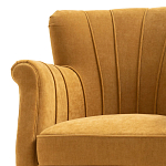 Кресло велюровое на ножках из массива ясеня Jessie Armchair варинант исполнения - 5 | Loft Concept в Кирове