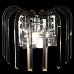 Бра цвета никель с изогнутыми хрустальными элементами Radiant Ribbons варинант исполнения - 3 | Loft Concept в Кирове