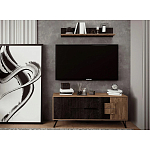 Полка навесная открытая Stone Effect варинант исполнения - 2 | Loft Concept в Кирове