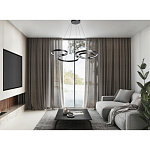 Люстра подвесная светодиодная в виде волнообразной ленты Ribbon Vortex варинант исполнения - 13 | Loft Concept в Кирове