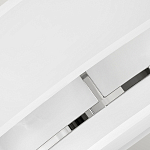 Потолочный светильник с двухслойным белым текстильным абажуром Hinkley варинант исполнения - 12 | Loft Concept в Кирове