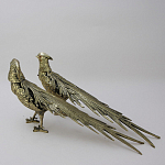 Статуэтка бронзовая пара Фазаны Bronze Birds варинант исполнения - 2 | Loft Concept в Кирове