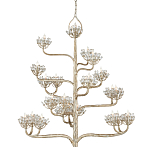 Люстра в виде растения Silver Flower Glade варинант исполнения - 2 | Loft Concept в Кирове