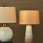 Настольная лампа фарфоровая с узором на корпусе Junction Place варинант исполнения - 4 | Loft Concept в Кирове