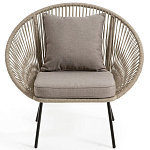 Садовое кресло Аcapulco Grey Chair варинант исполнения - 4 | Loft Concept в Кирове