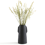 Ваза Serené Ceramic Vase Черная варинант исполнения - 6 | Loft Concept в Кирове