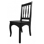 Стул черный из массива березы без подлокотников Vintage варинант исполнения - 2 | Loft Concept в Кирове