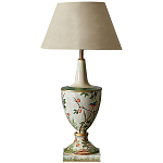 Настольная лампа Шинуазри с абажуром Blooming Garden Chinoiserie Table Lamp варинант исполнения - 1 | Loft Concept в Кирове