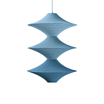 Подвесной вязаный голубой светильник «Звезда Востока 03» варинант исполнения - 2 | Loft Concept в Кирове
