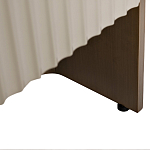 Тумба под телевизор серая с мраморной столешницей Uniqueness Marble варинант исполнения - 8 | Loft Concept в Кирове