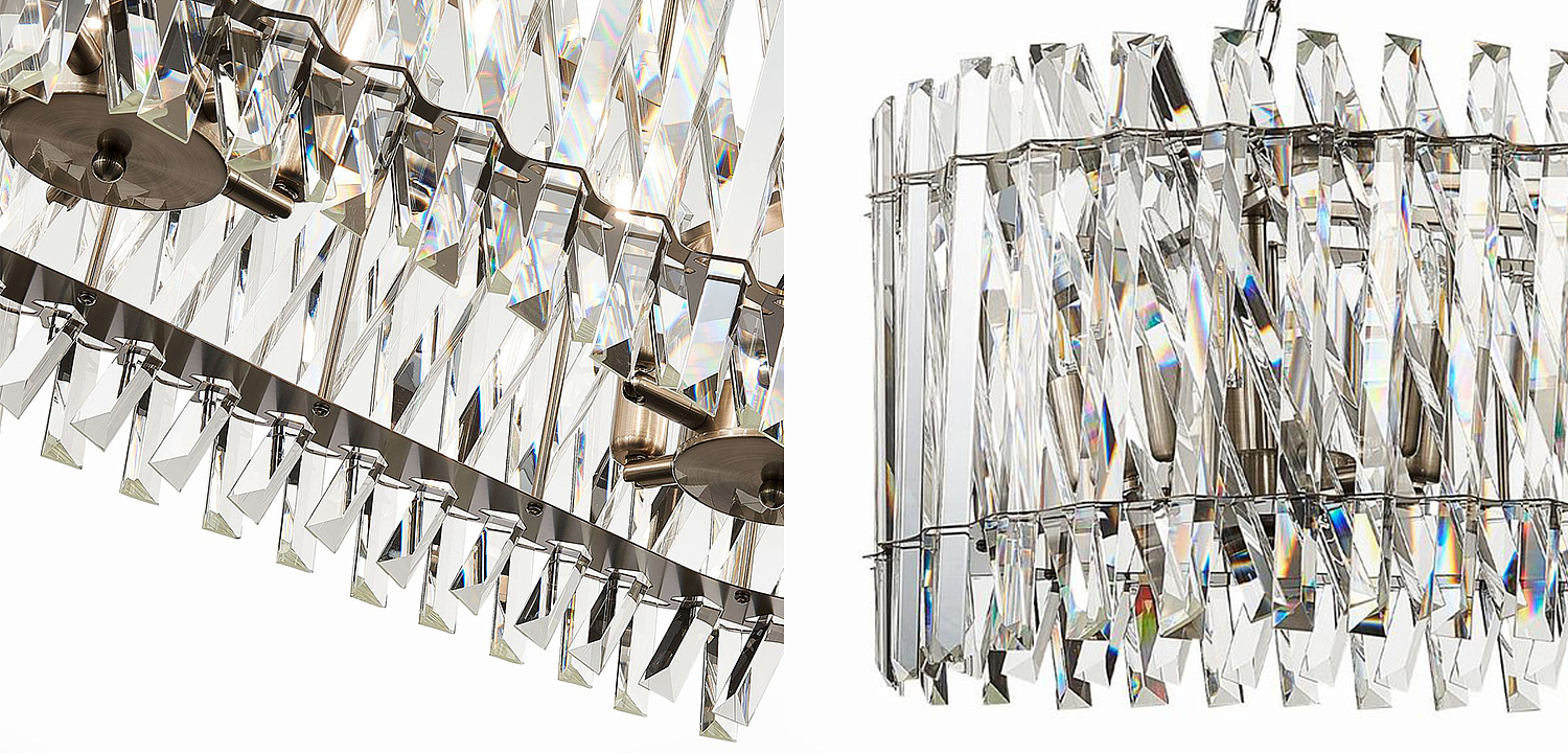 Люстра Kaeden Glass Chandelier 80 Люстра Kaeden Glass Chandelier 80 - Loft-Concept в Кирове