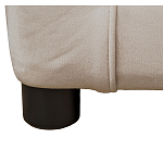 Диван двухместный раскладной светло-серый с кантом Pride варинант исполнения - 7 | Loft Concept в Кирове