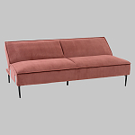 Диван современный вельветовый прямой Worcester Коралл варинант исполнения - 4 | Loft Concept в Кирове