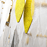 Люстра круглая с подвесками Harmony of Shine  варинант исполнения - 2 | Loft Concept в Кирове