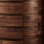 Комод деревянный с 7-ю ящиками Moon Walnut Furniture варинант исполнения - 5 | Loft Concept в Кирове