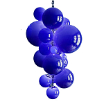 Люстра Grape Balls Синее стекло  варинант исполнения - 2 | Loft Concept в Кирове
