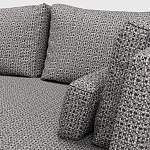 Мебельная ткань Шенилл серый цвет 142 см T4-46 варинант исполнения - 8 | Loft Concept в Кирове