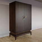 Платяной шкаф Elsa Dreams Walnut с 2-мя фасадами варинант исполнения - 2 | Loft Concept в Кирове