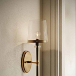 Бра настенное с прозрачным стеклянным абажуром Simple Pure Form варинант исполнения - 5 | Loft Concept в Кирове