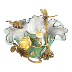 Чаша фигурная с обитателями леса и цветами Eden Garden варинант исполнения - 1 | Loft Concept в Кирове