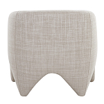 Дизайнерское кресло мягкое в белой обивке White Canvas варинант исполнения - 3 | Loft Concept в Кирове