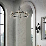 Бра светодиодное из черно-белых дисков Contrast Sample варинант исполнения - 6 | Loft Concept в Кирове