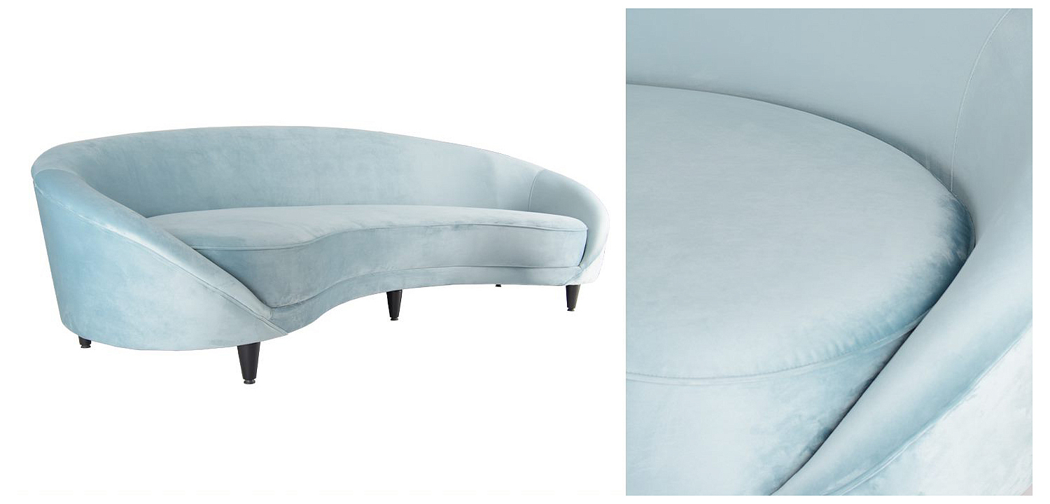 Диван Paulet Light Blue Sofa Диван Paulet Light Blue Sofa - Loft-Concept в Кирове