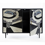 Буфет в гостиную с инкрустацией  Bone Inlay sideboard - 2 doors варинант исполнения - 3 | Loft Concept в Кирове
