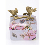 Фарфоровая шкатулка Bird talks варинант исполнения - 2 | Loft Concept в Кирове