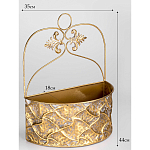 Железное кашпо Idyll варинант исполнения - 8 | Loft Concept в Кирове