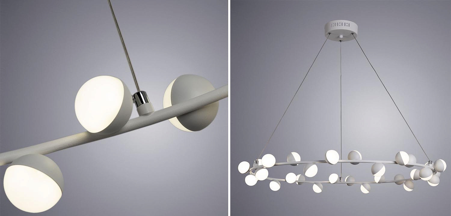 Люстра Vilelme Chandelier white 80 Люстра Vilelme Chandelier white 80 - Loft-Concept в Кирове