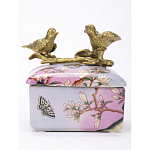 Фарфоровая шкатулка Bird talks варинант исполнения - 5 | Loft Concept в Кирове