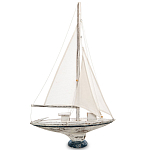 Деревянная статуэтка в виде парусника Sailboat Statuette варинант исполнения - 1 | Loft Concept в Кирове