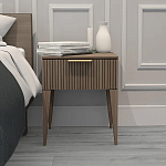 Тумба прикроватная коричневая с ящиком Harper Line варинант исполнения - 1 | Loft Concept в Кирове