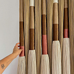 Текстильное Панно Макраме для ресторана Mexico Wall Hanging  варинант исполнения - 1 | Loft Concept в Кирове