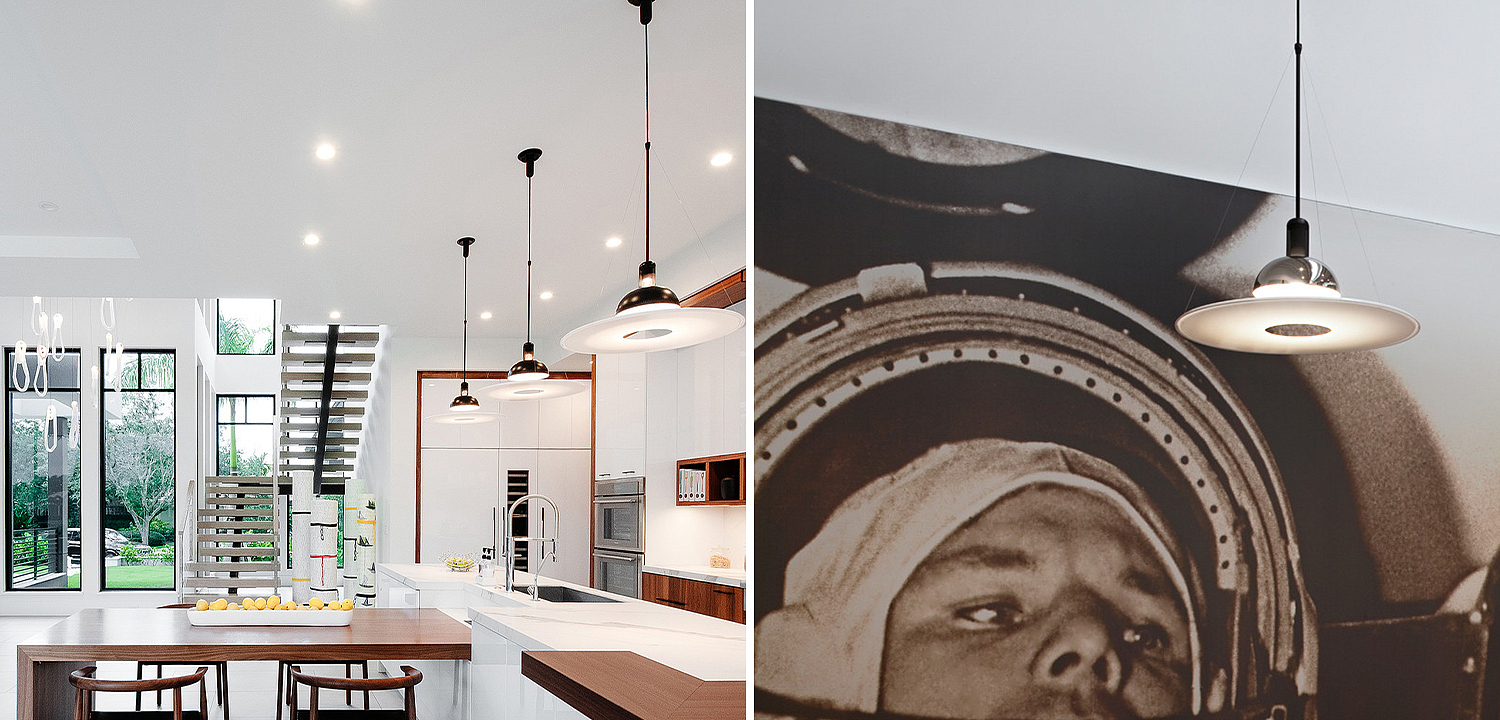 Подвесной светильник Flos Frisbi Lamp Подвесной светильник Flos Frisbi Lamp - Loft-Concept в Кирове