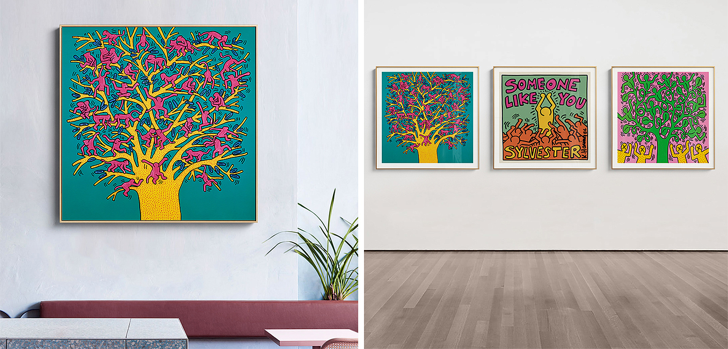 Постер Keith Haring 1 Постер Keith Haring 1 - Loft-Concept в Кирове