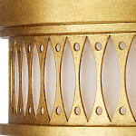 Потолочный светильник с фактурным золотым каркасом Exceptional Classic Design варинант исполнения - 2 | Loft Concept в Кирове